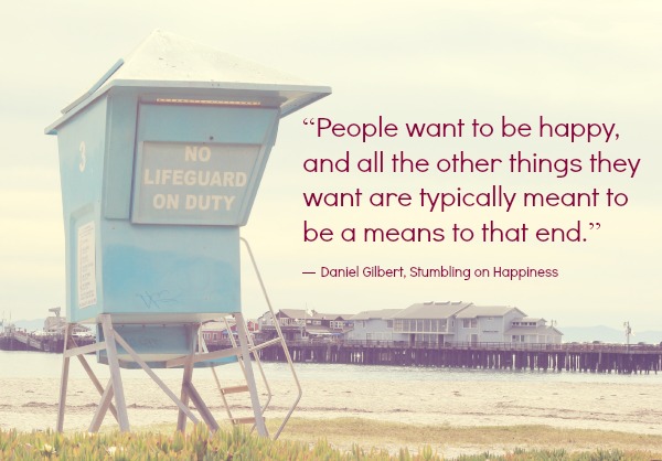 stumbling on happiness daniel gilbert quote